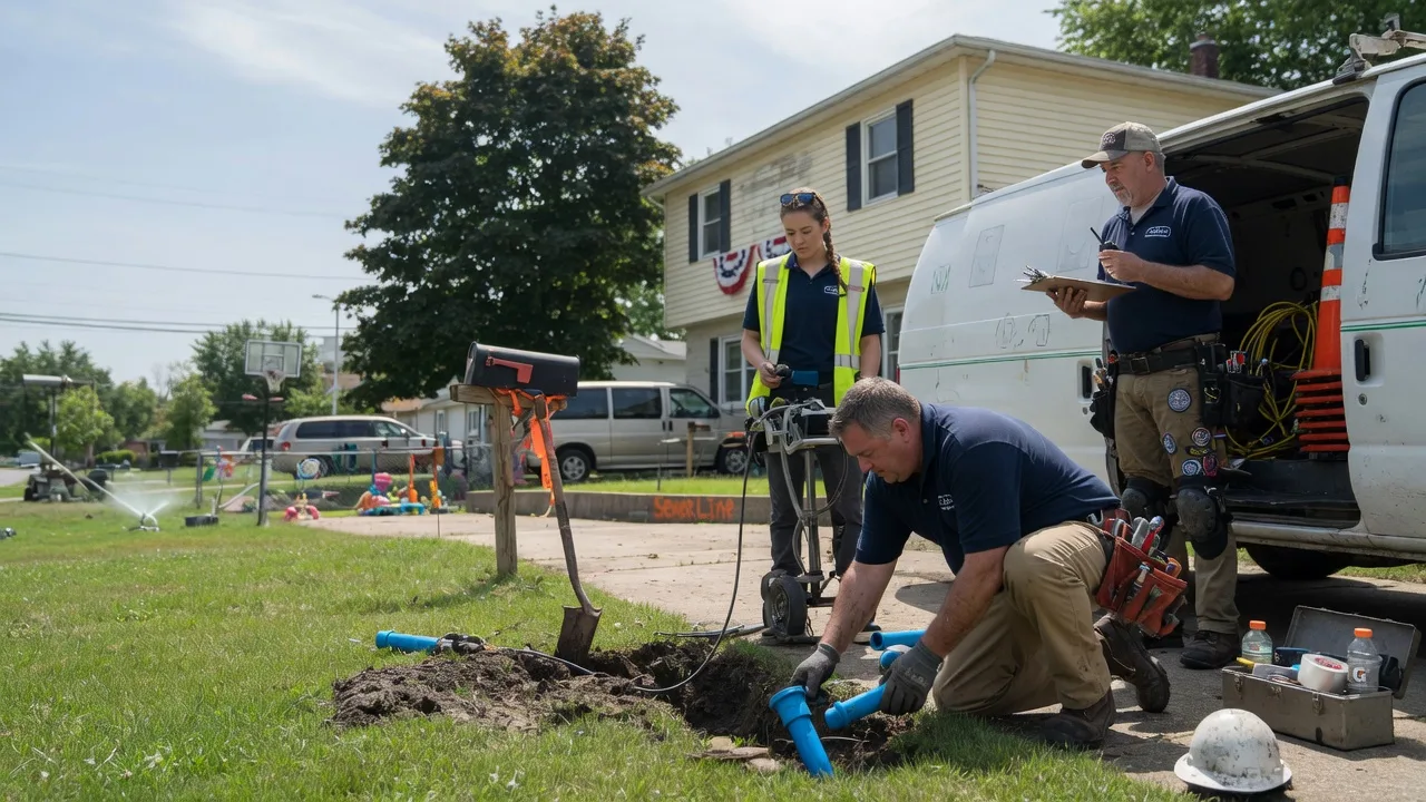Slab Leak Repair in New London, OH near me